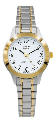 Reloj Casio Original Para Damas Ltp-1128g-7b Con Garantía