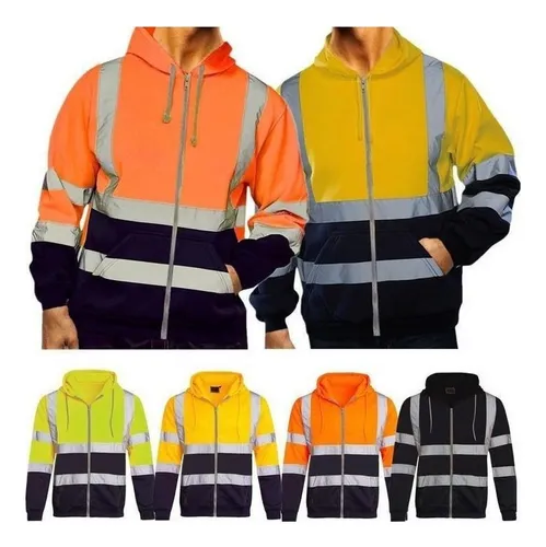 Chaqueta reflectante hombre trabajo hot sale