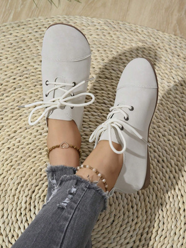 Mocasines Casuales Para Mujer Zapatos De Cuero Cómodos