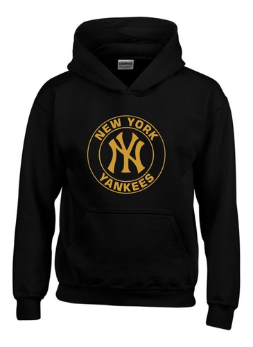 Buzo  New York Yankees Con Capota Hoodies Saco Niño Y Adulto