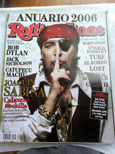 Rolling Stone 105 Dylan Sabina Catupecu * Lo Mejor Del 2006