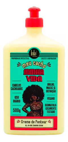 Lola Meu Cacho Minha Vida Crema De Peinar Rulos Pelo 500 Grs