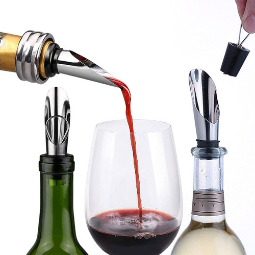 Juego De Descorchadores De Vino Elegante En Forma De Botella