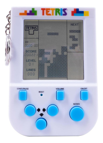 Juego De Arcade Portátil De Tetris Keyring - Juego De Tetris