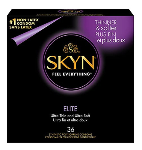Skyn Elite  36 Unidades  Preservativos Sin Látex Ultr