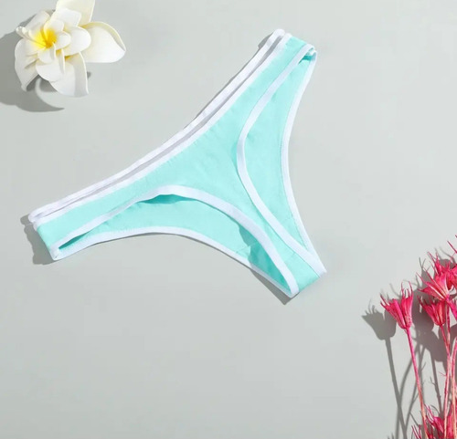 5 Tangas De Algodón Cómodas Super Sexys Varios Colores