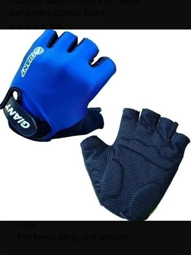 Imagen 2 de 7 de Guantes Cortos P/ Bici Moto Ciclismo Spinning Envío Incluído