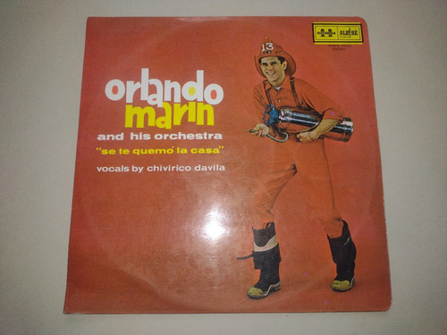 Lp Vinilo Disco Acetato Orlando Marin Salsa 