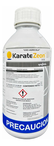 Karate Zeon 5 Cs Insecticida Lambda Cyalotrina 1 Litro