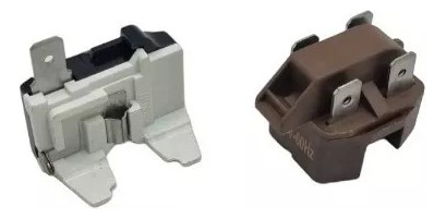 Kit Relé 4 Pines 1/4 + Ptc Para Compresor De Refrigerador