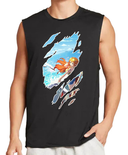 Playera Tank De Nami Waifu On The Cruise We Are