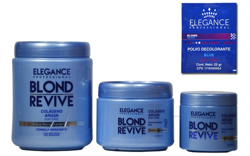 Decolorante Elegance Blond Revive De 100 Gr