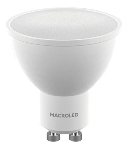 Lampara Dicroica Led 5w Gu10 220v Calida 3000k Macroled