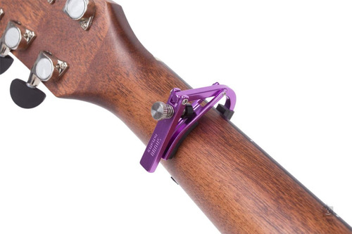 Capo (cejillo) Shubb Usa Violeta Guitarra 6 Cuerdas Nylon
