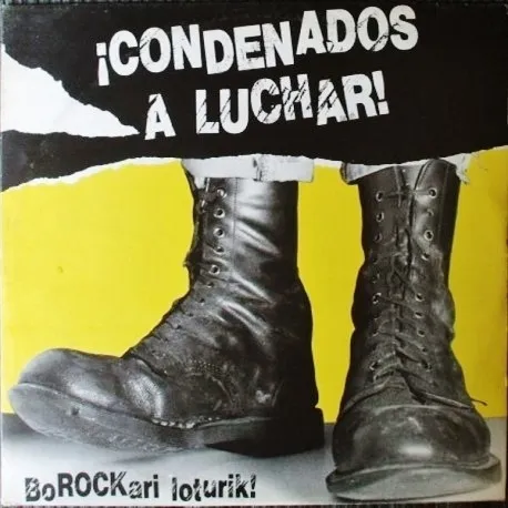 Vinilo Condenados A Luchar Borockari ( Eshop Big Bang Rock )