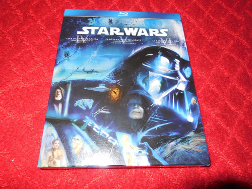 Star Wars Trilogia Iv, V Y Vl Blu Ray 3 Discos