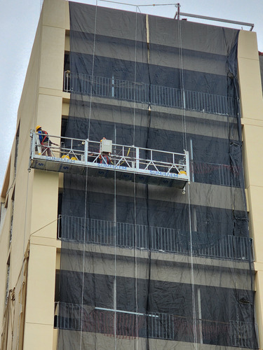 Plataforma Suspendida Edificios Tractel Tirak Gondola Bmu