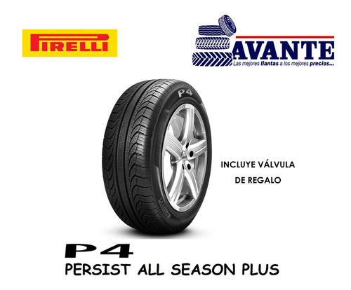 Llanta 215/65r16 Pirelli P4 Persist All Season Plus 98t Blk