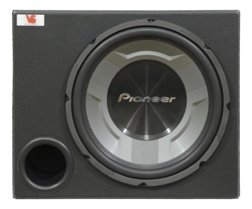 Caixa Dutada Com Subwoofer Pioneer Ts-w3060br 600w 12 Polega