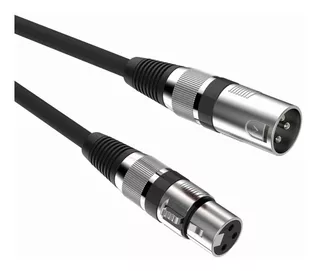 Cable Xlr Balanceado Canon Cable Plug Dmx Audio - 3 Metros