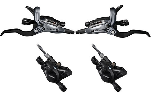 Manijas Hidraulicas Shimano Alivio St-m4050 27vel + Calipers