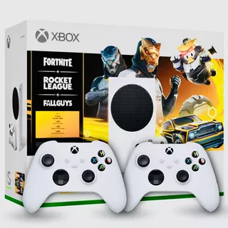 Microsoft Xbox Series S Bundle 512gb 2 Controles + 3 Jogos