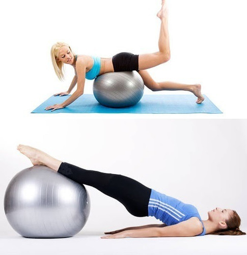 Imagen 4 de 4 de Fitball Easyfitness Pelota Pilates 65cm