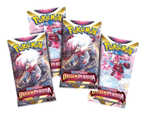 Booster Pokémon Ee11 Origem Perdida Sortido 31654 - Copag