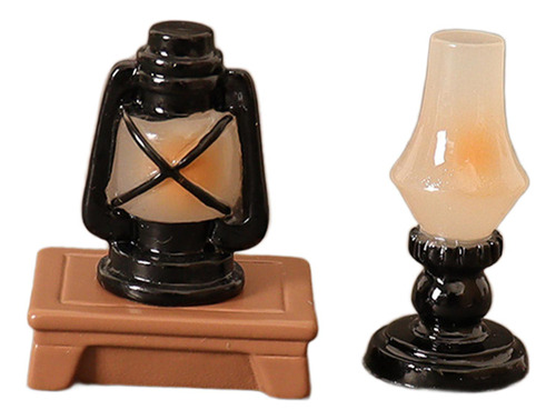 Lámpara De Aceite Coleccionable A Escala 1:6 1:12, Modelo