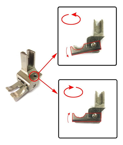 2pies Guía Compensado 2 En 1 Maq.coser Recta 211-15 Y 211-14