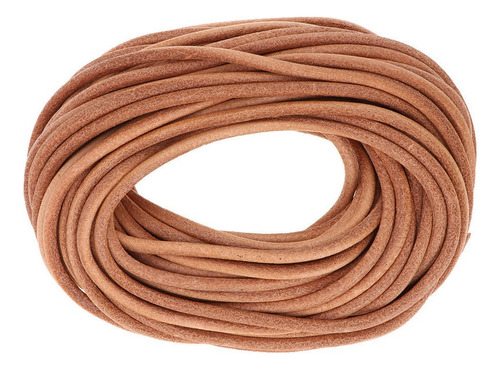 Wu Cordón Cuero La Pu Cordón Redondo Cordón 3mm 3mm