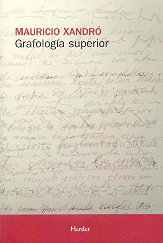 Libro Grafologia Superior De Xandro Mauricio Herder