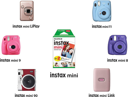 Fujifilm Cartucho Instax Mini Iso 800 20 Hojas
