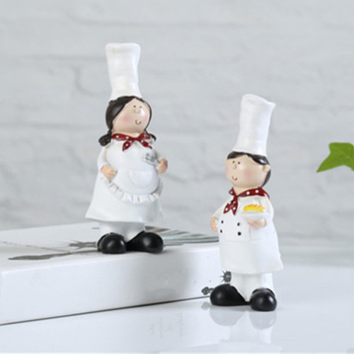 / Centro De Mesa De Resina Para Decoración De Cocina Chef