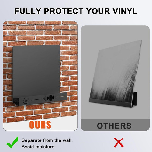 Estante Para Discos De Vinilo, Soporte De Exhibición Para
