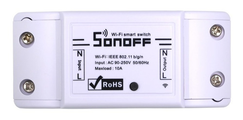 Interruptor Inalambrico (1 Canal) Wifi Sonoff Basic