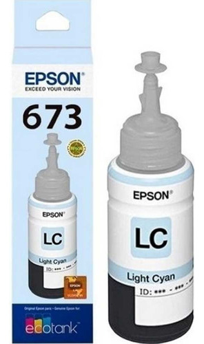 Tinta Epson T673520 Light Cian Original - C13t67352a