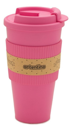 Imagen 1 de 3 de Vaso Térmico Jarro Taza Térmica Faja Silicona Frio Calor