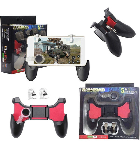 Control Portatil Gamepad Movil Universal 5 En 1 Smartphone