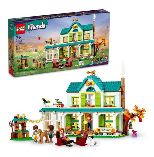 Kit Lego Friends 41730 Casa De Autumn (853 Piezas) 853