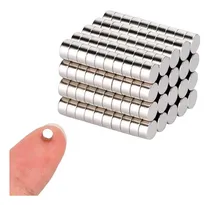 Comprar 100 Imanes Potentes Neodimio Redondos De 5mm X 2mm - Oferta