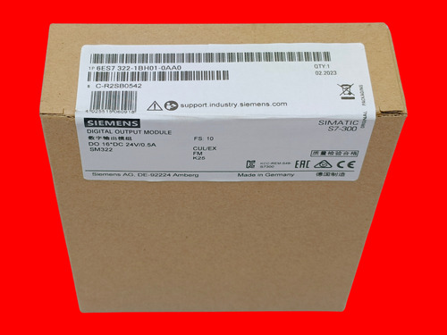 6es7 322-1bh01-0aa0 Siemens Simatic S7-300 Digital Output
