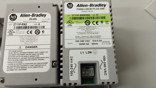 2711p-b6m20a - Ihm Allen Bradley - Panelview Plus 600 (Usado)