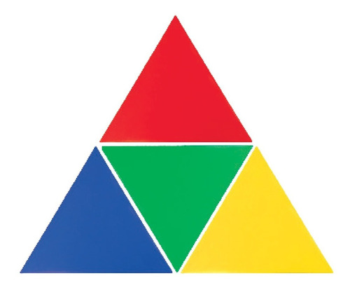 Mesa Infantil De Plastico Marca Hacer Y Aprender Triangular