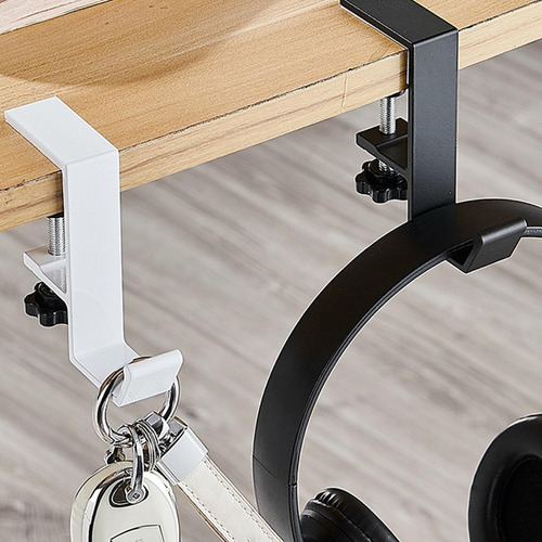 Percha Para Mochilas Escolares, Soporte Para Mesa, Negro