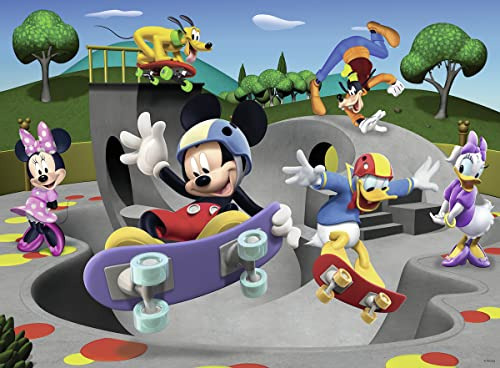 Ravensburger Mickey  Minnie: En El Skate Park 100 Qtbkr