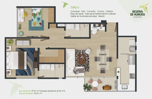 Imagen 1 de 1 de Apartamento En Venta Alberto Mendoza 2790-22625