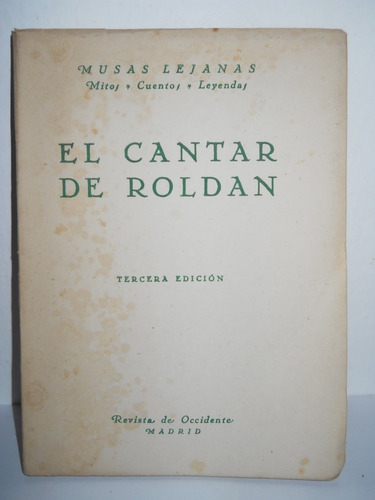 El Cantar De Roldan