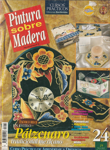 Revista Pintura Sobre Madera  N° 24 - Con Moldes