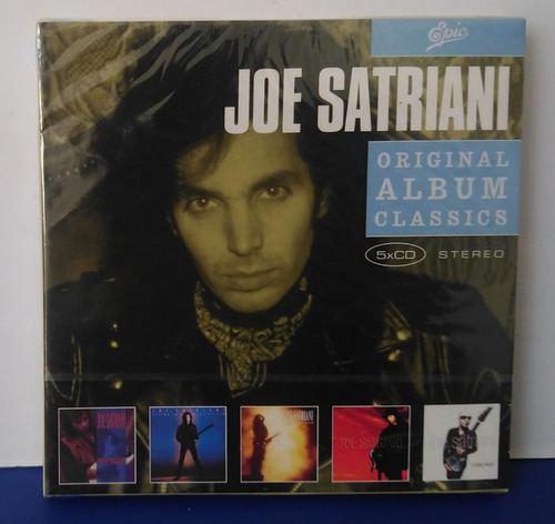 Joe Satriani Original Album Classics 5 Cd Set Importado